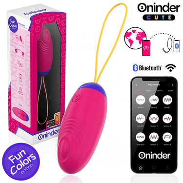 Uovo Vibrante ONINDER CUTE con Vibrazione e Movimento Ondulatorio
